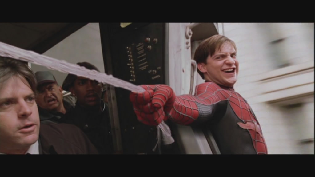 And so, with that, Spiderman was introduced to the new method of stopping trains in New York.