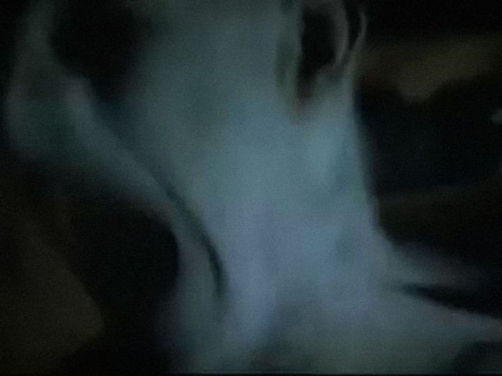 Creepy face is creepy.
