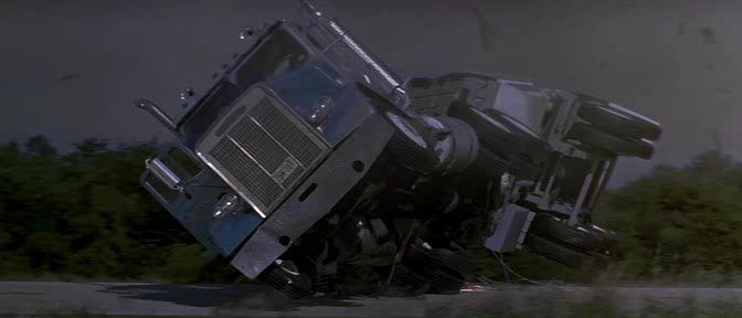 Reasonably sure this truck is drunk.