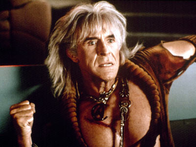 k18d1h Montalban as Kahn, in Star Trek II: The Wrath Of kahn