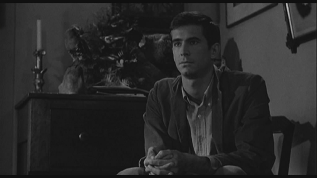 Anthony Perkins as Norma Bates.... a man afraid of his mother.