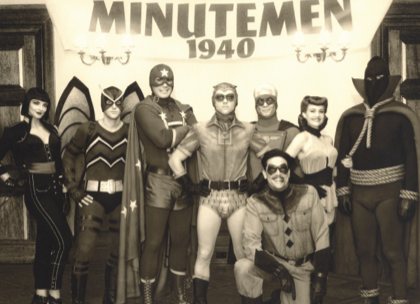 watchmen-minutemen The original Minutemen, heroes from the Golden Age.