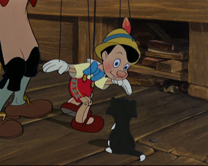 snapshot20090320211847 PInocchio dances for Figaro... Thanks to Geppetto.