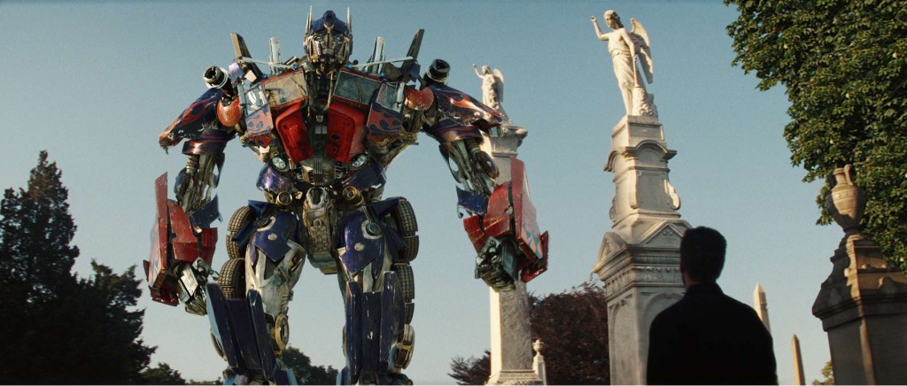 Optimus comes to Sam for help.