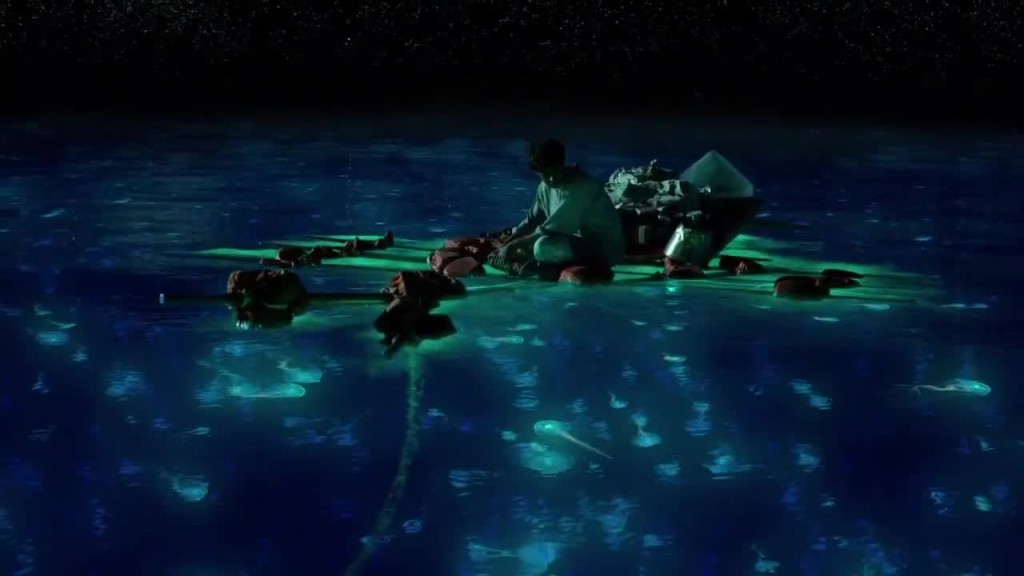 Yeah, because something always glows under the water....