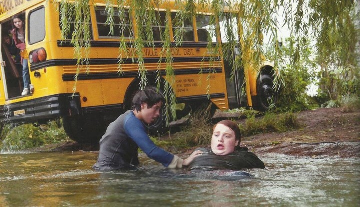 Geez kid, learn to swim sometime, eh?