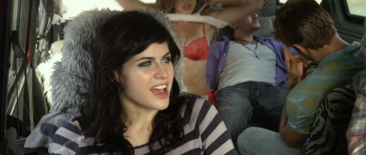 No, do not take your bra off in this van, okay Tracy?!!!