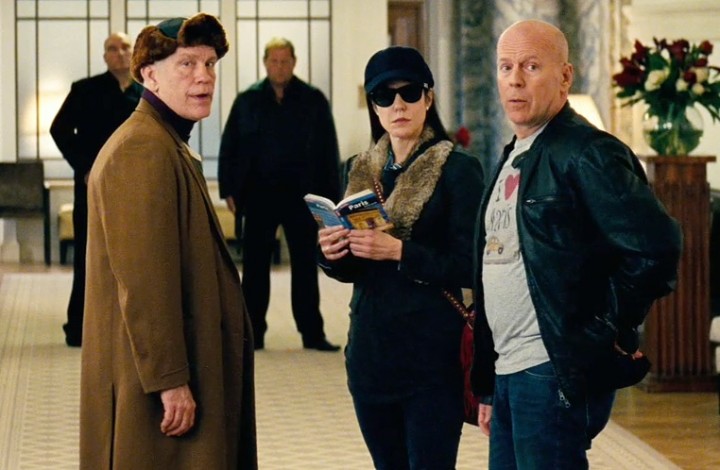 I say, isn't that Brad Pitt over there?