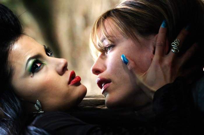 A little bit of lesbian goes a long way here.
