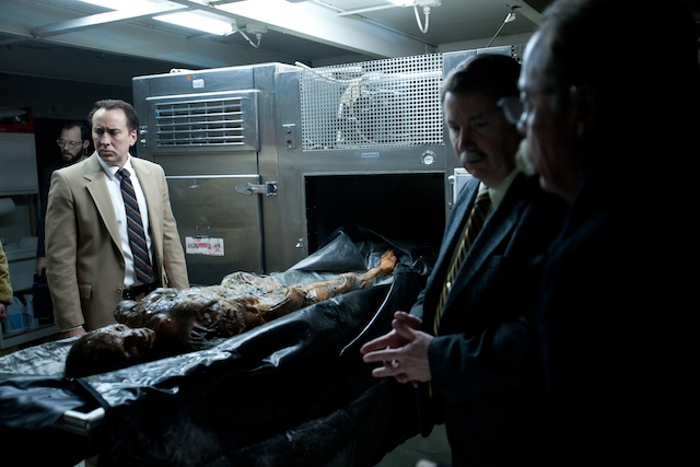 Dang, if I could be a dead body, I'd be THAT dead body, said Nicolas Cage.