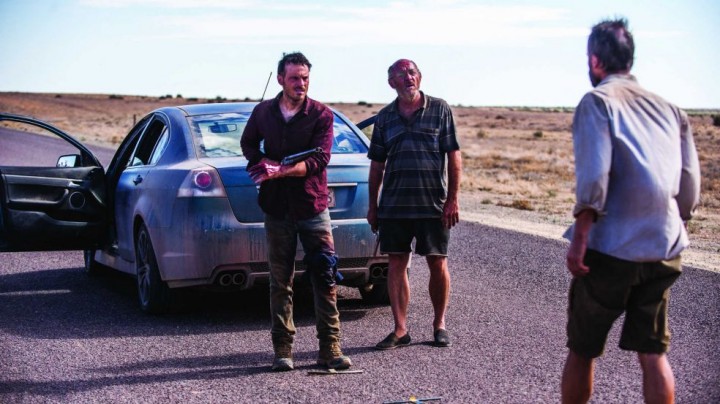 Ahh, the old Australian version of a Mexican standoff.