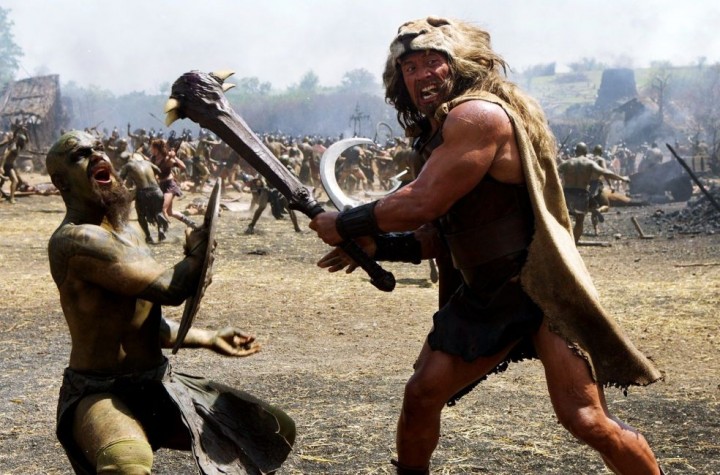 Darren was as suprised as anyone to find The Rock enjoyed dressing as a lion...