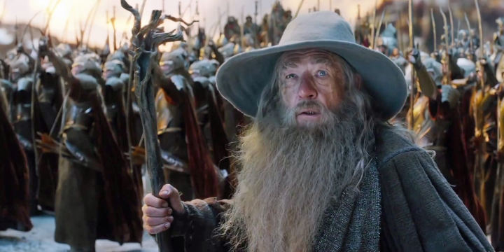Gandalf. Always around when he's needed.