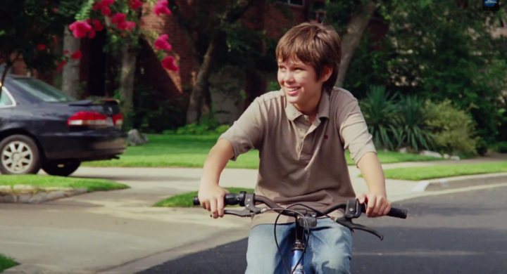 Second later, he'd regret not wearing a helmet.