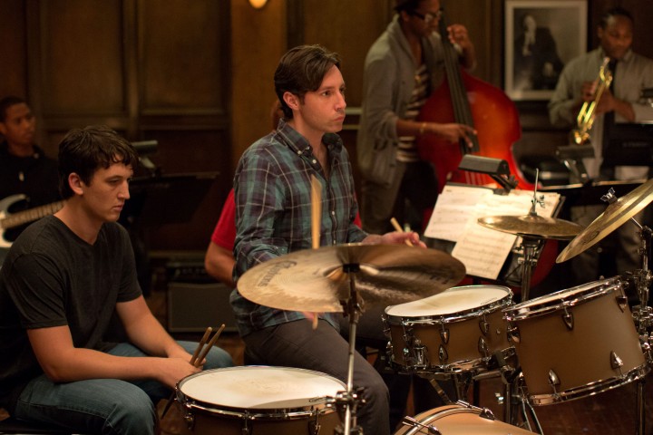 There's a bomb on a drum. Once the drum is struck, the bomb is armed. If you stop drumming, the bomb goes off.