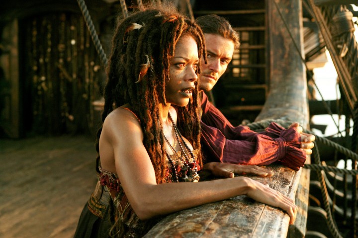 (L-R) NAOMIE HARRIS, ORLANDO BLOOM