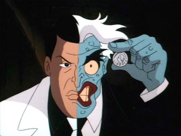 Two Face in animated form.