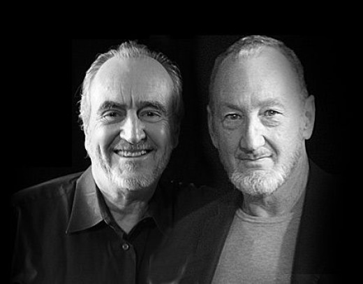 Wes Craven (L) with actor Robert Englund, who portrayed horror icon Freddie Krueger in all but one of the Nightmare On Elm Street films.