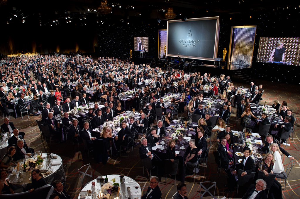 Attendees at the Academy Governor's Awards.