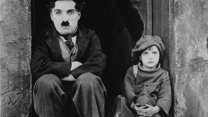 Charlie Chaplin and Jackie Coogan in The Kid (1921)