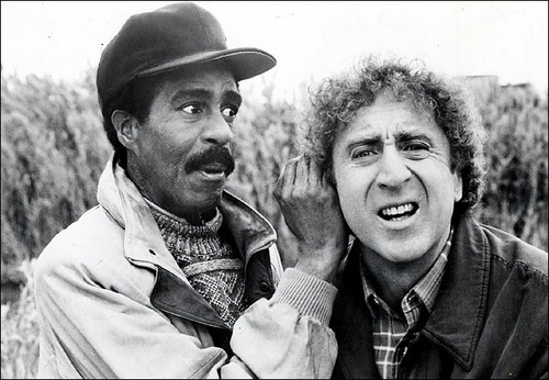 Richard Pryor (L) and Gene Wilder (R) appeared in a number of 80's comedies together. 