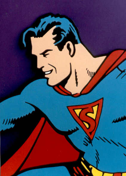 The original 40's Superman, first spotted in 1939.