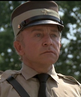 Gibson as the leader of the Illionois Nazis in The Blues Brothers