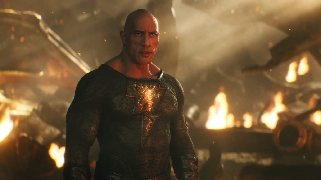 Black Adam,” Reviewed: Dwayne Johnson Emerges from a Tomb and